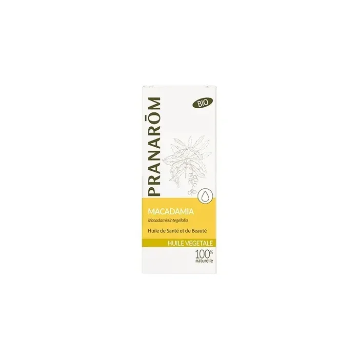 Pranarom macadamia huile vegetale bio 50ml