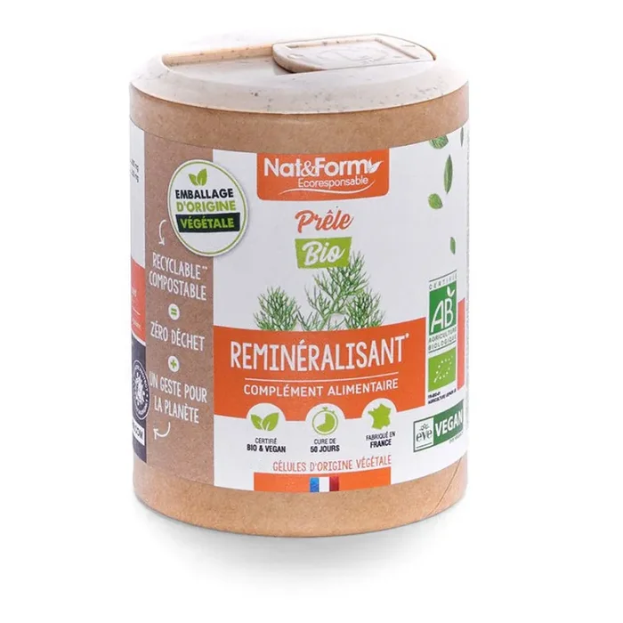 Prêle Bio – Reminéralisant – 90 gélules