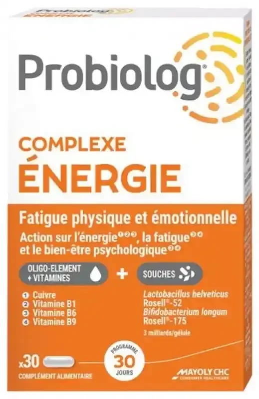 Probiolog Complexe Énergie – 30 Gélules