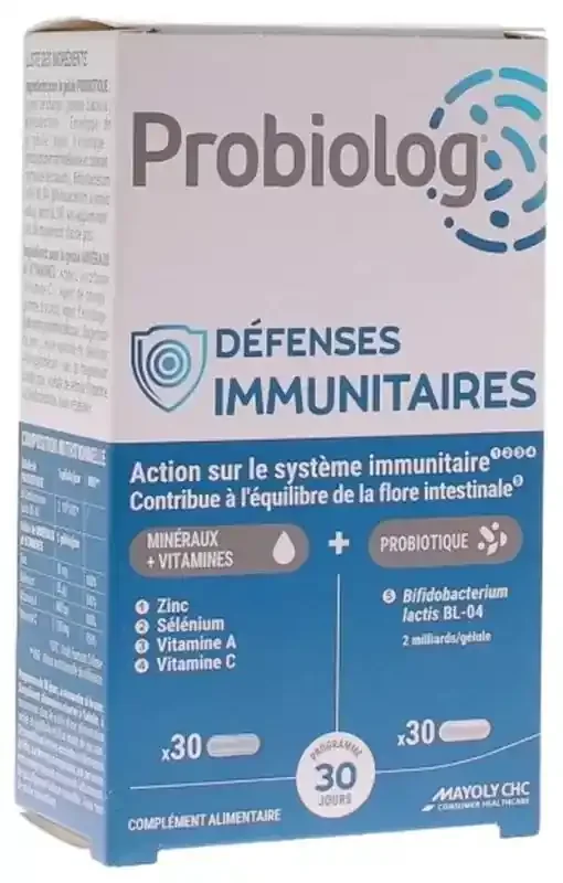 Probiolog Défenses Immunitaires – 2 x 30 Gélules