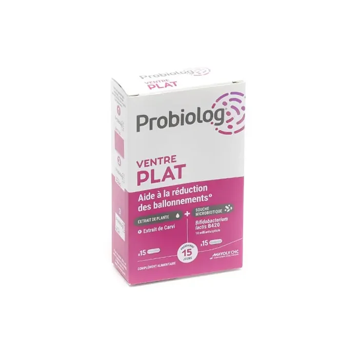 PROBIOLOG VENTRE PLAT 30 GELULES MAYOLY SPINDLER