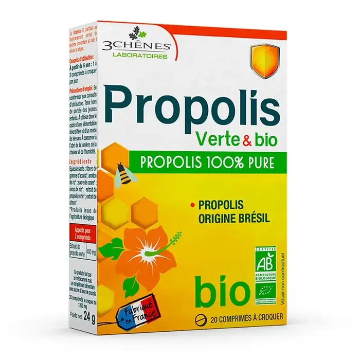 Propolis Pure Bio – 100% pure – 20 comprimes