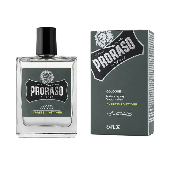Proraso, Colonia CIPRESSO E VETYVER