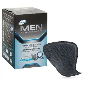 Protection contre les fuites urinaires masculines légères Tena Men Extra light – Par 14