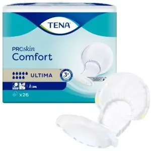 Protection Fuite urinaire fécale importante Adulte Tena Comfort ProSkin Ultima – Par 26