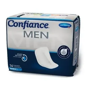 Protection urinaire Homme Confiance Protection Men – 4 gouttes – Paquet de 14