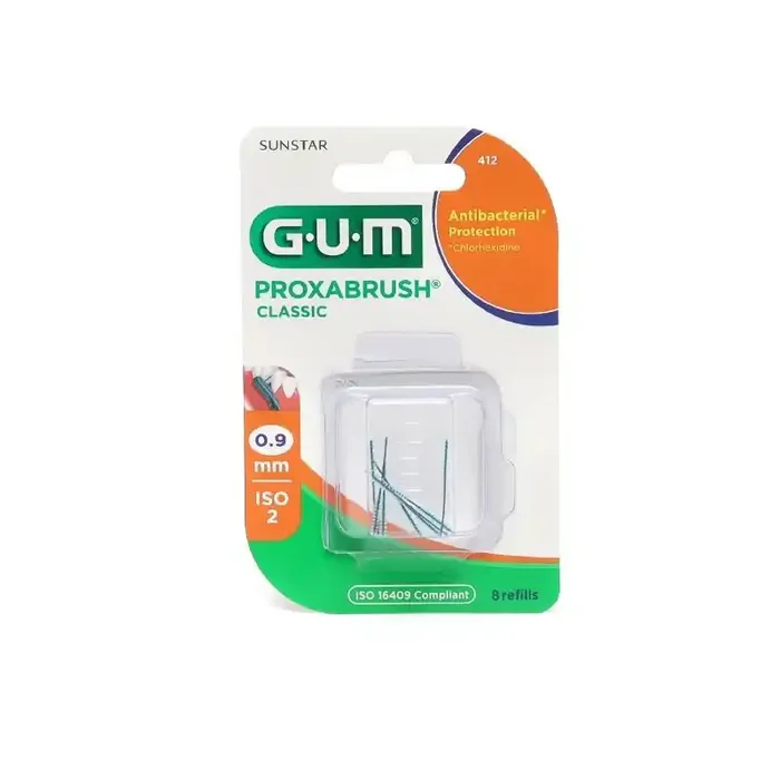 PROXABRUSH CLASSIC BROSSETTES INTERDENTAIRES X 8 0.9mm GUM