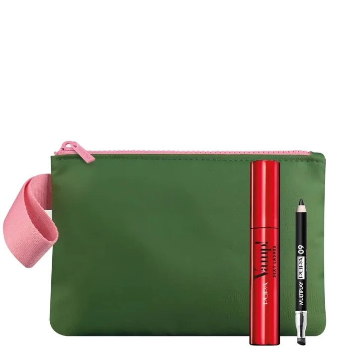 Pupa Kit Maquillage Vamp! Sexy Lashes + Mini Multiplay Noir Coffret Maquillage