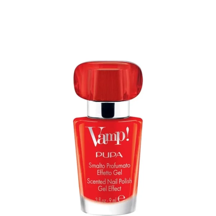 Pupa Vamp! Vernis à Ongles Parfumé Effett Gel Vernis parfumé effet gel à la fragrance rouge