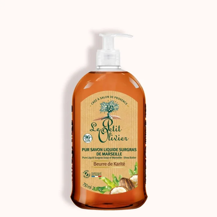 Pur Savon Liquide Surgras de Marseille – Parfum Beurre de Karité