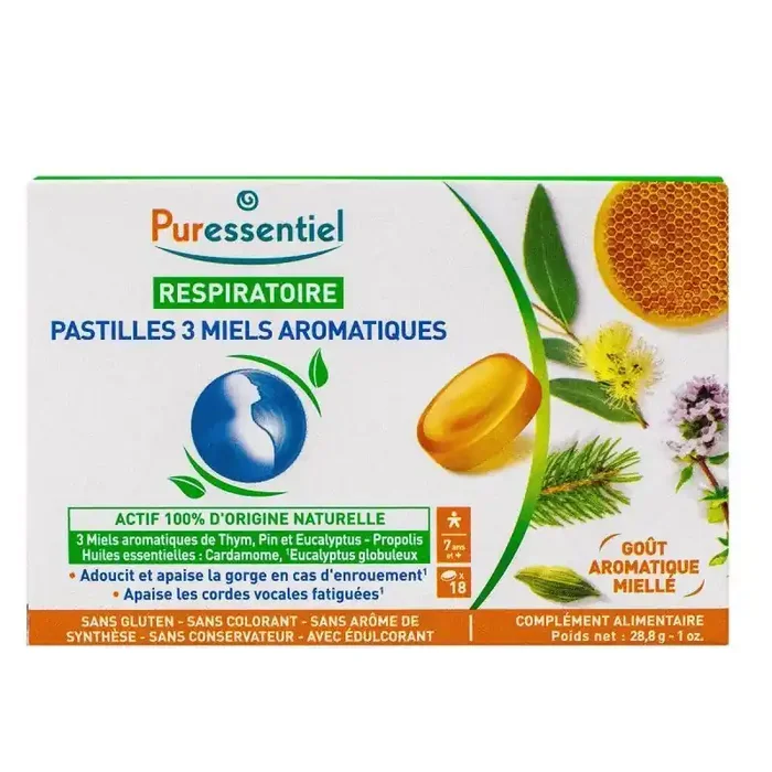 Puress Respi Pastilles 3 Miels