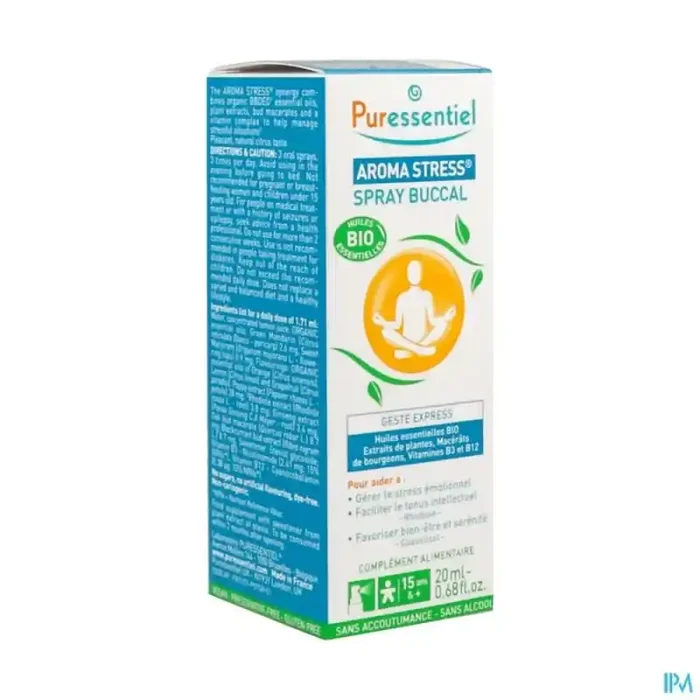 Puressentiel aroma stress spray buccal 20ml