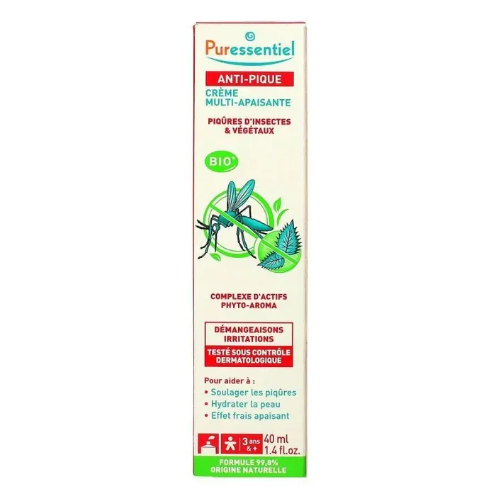 Puressentiel Crème Multi-Apaisante anti-pique 40ml