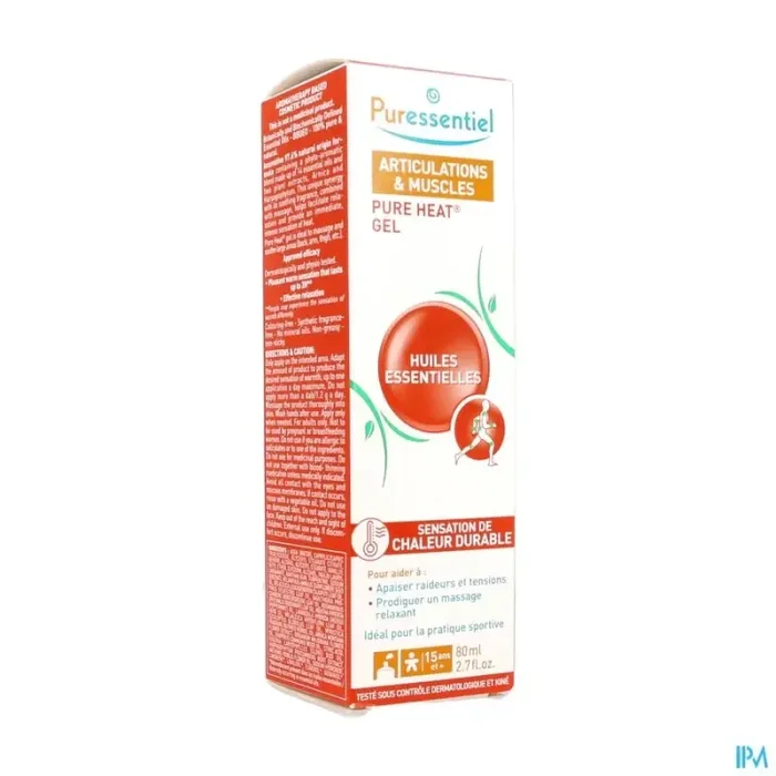Puressentiel gel pure heat articulations muscles 80ml