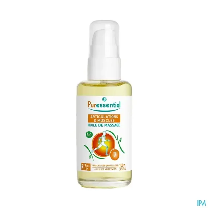 Puressentiel huile de massage bio effort musculaire arnica gaultherie nouvelle formule 200ml