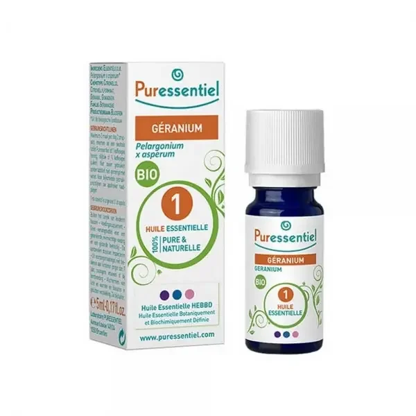 Puressentiel Huile Essentielle Géranium Bio 5 ml