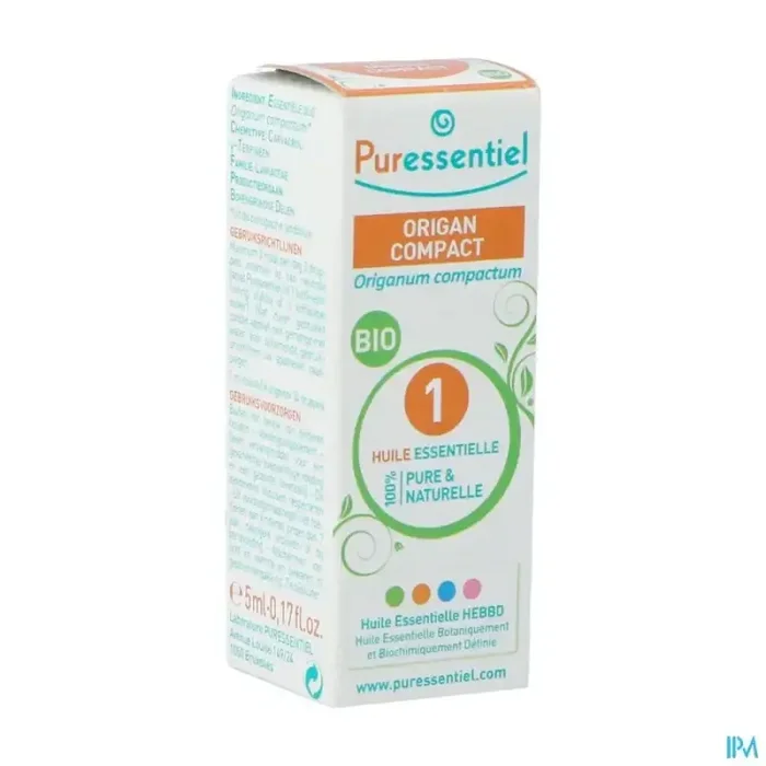 Puressentiel huile essentielle origan compact bio 5ml
