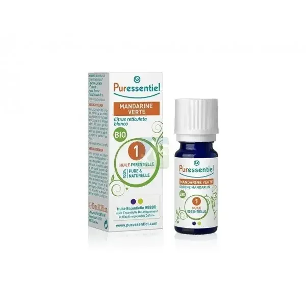 Puressentiel Mandarine Verte Bio Huile Essentielle 10 ml