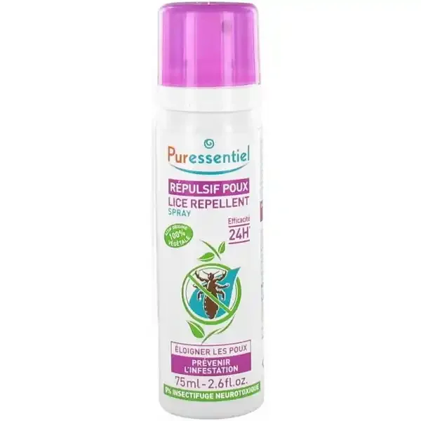 Puressentiel Répulsif Poux Spray 75 ml
