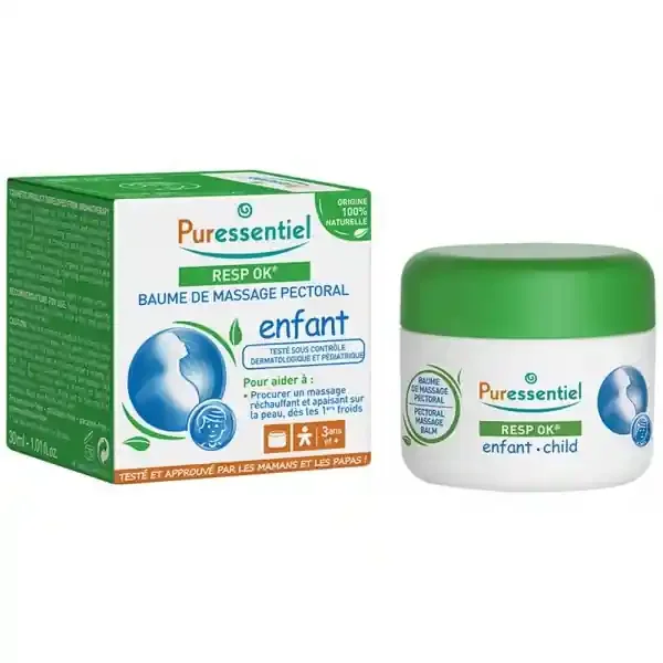 Puressentiel RESP OK Baume de Massage Pectoral Enfant 60 ml