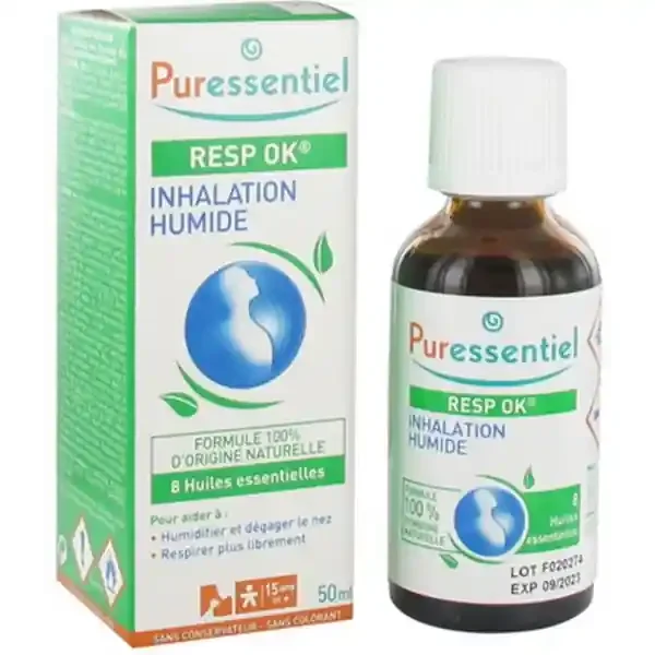 Puressentiel Respiratoire Inhalation Humide 50 ml
