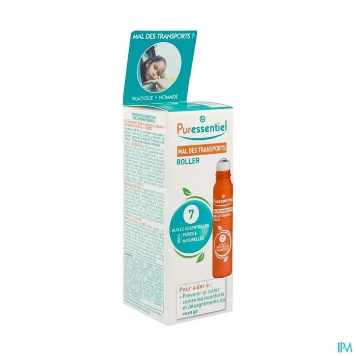 Puressentiel roller mal des transports aux 7 huile essentielle 5ml