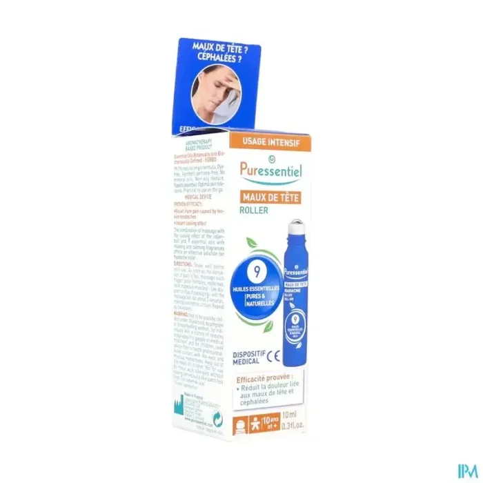 Puressentiel roller maux de tete aux 9he 10ml