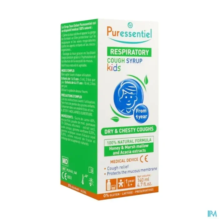 Puressentiel sirop toux enfant 140ml