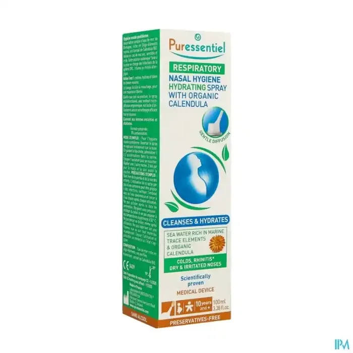 Puressentiel spray hygiene nasale hydratant 100ml