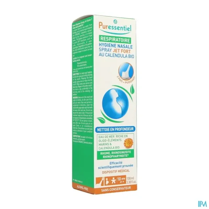 Puressentiel spray hygiene nasale jet fort 100ml
