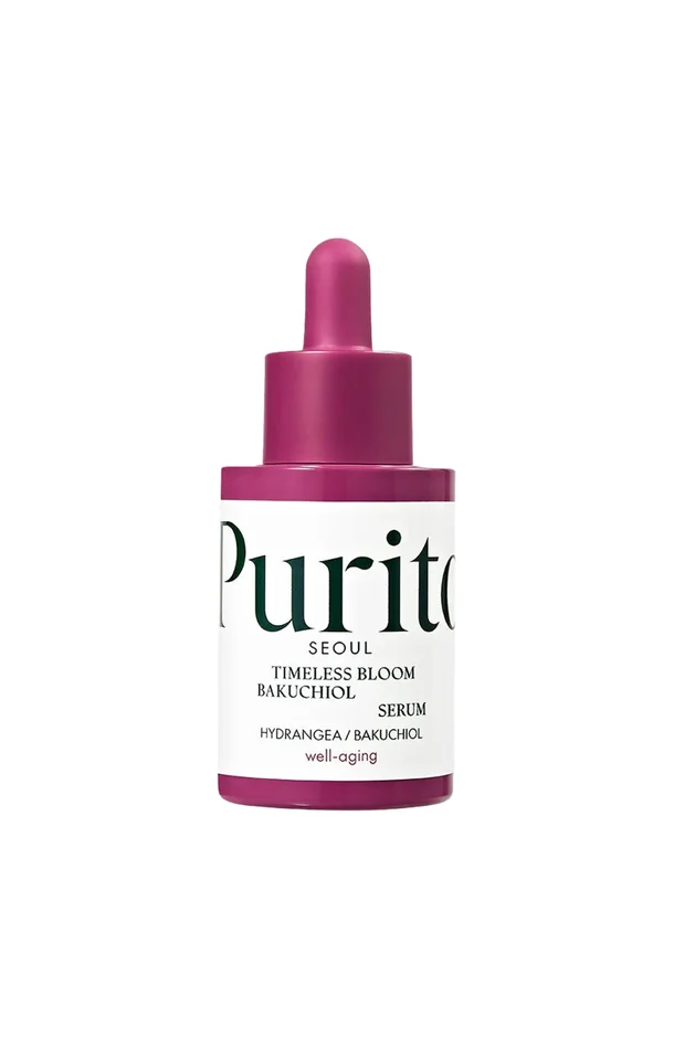 Purito – Sérum revitalisant – Bakuchiol Timeless Bloom – Visage – 30 ml