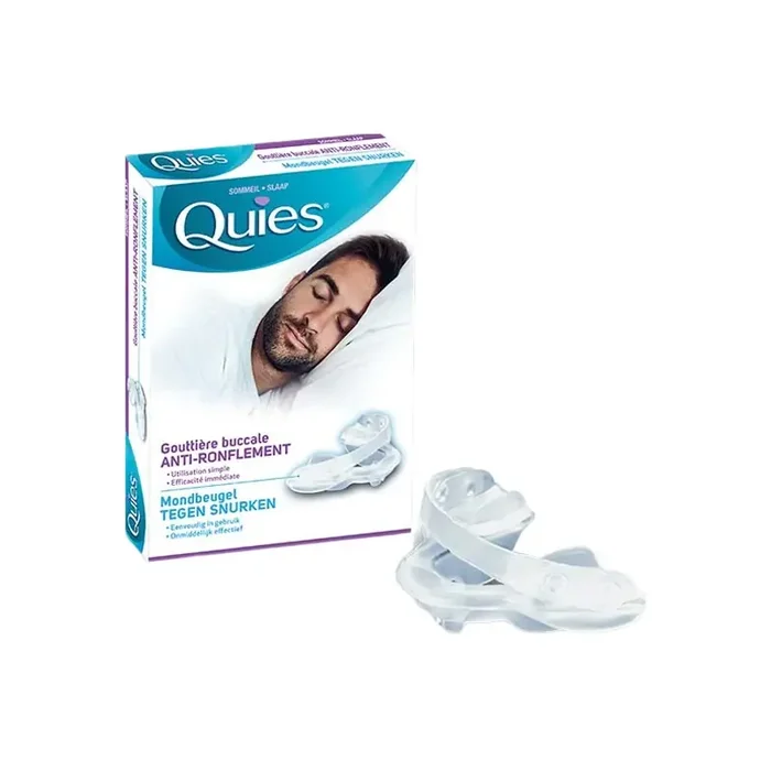 Quies gouttiere buccale anti-ronflement