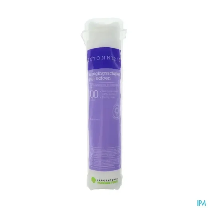 Quotisoin disque à demaquiller coton sachet 100