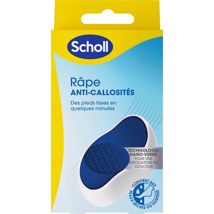 Râpe anti-callosités – Nano-verre – Pieds