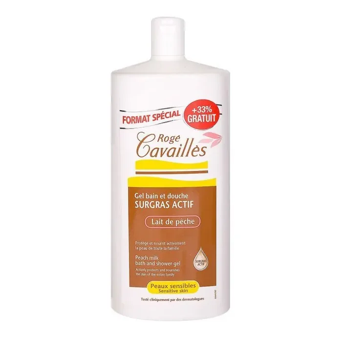 Rc Bain Douche Lait Peche 1l