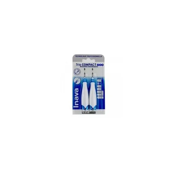 RECHARGE BROSSETTES INTERDENTAIRES TRIO COMPACT 0.8mm ISO1 INAVA