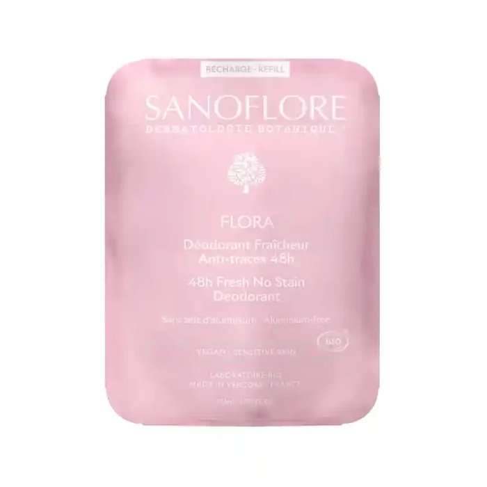 RECHARGE DEODORANT FLORA ROLL ON 50ML SANOFLORE