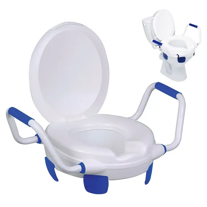 Rehausse WC avec accoudoirs et abattant WC – Clipper V