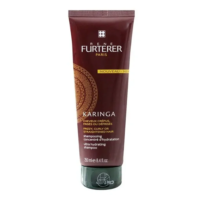 René Furterer Karinga Shampooing concentré d‘hydratation – Cheveux crépus, afro – 250 ml