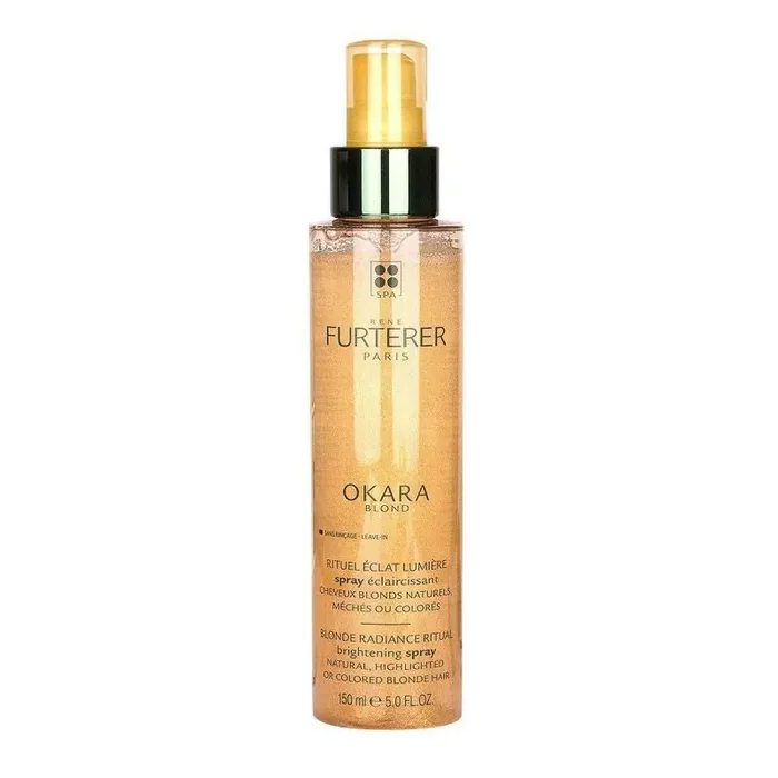 René Furterer Okara Blond Spray éclaircissant – Cheveux blonds naturels, méchés ou colorés – 150 ml
