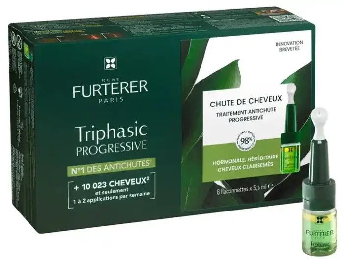 René Furterer Triphasic Progressive – Sérum Antichute 8 U
