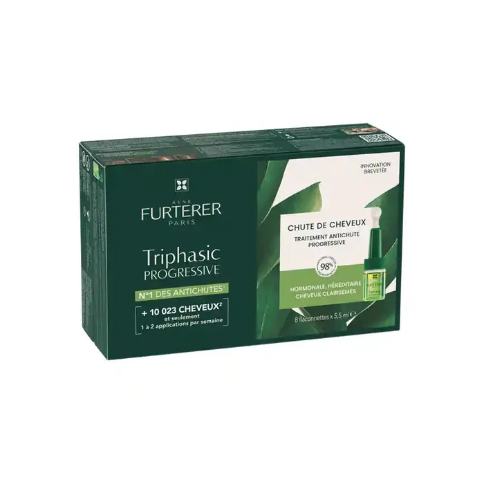 Rene Furterer Triphasic Progressive traitement anti-chute 8×5.5ml