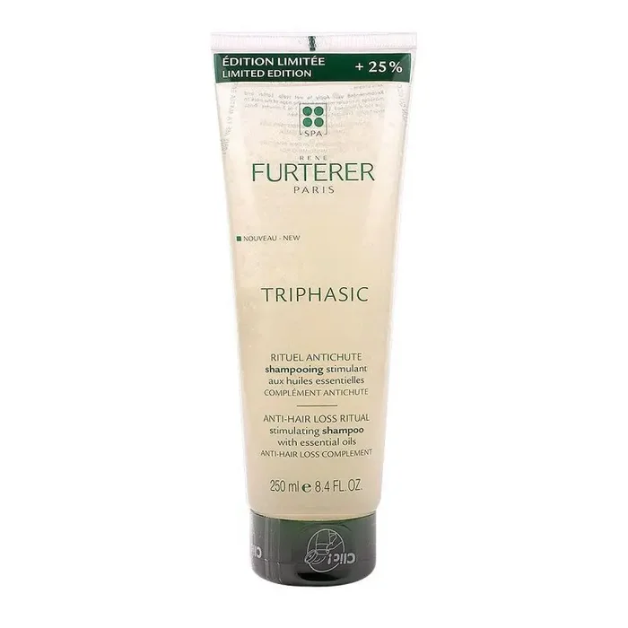 René Furterer Triphasic Shampooing stimulant aux huiles essentielles – Complément antichute – 250 ml