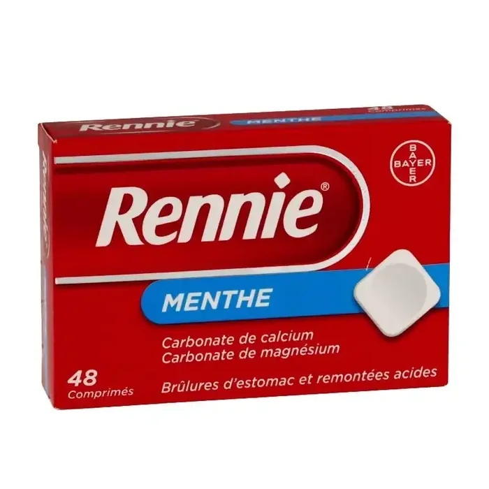 Rennie 48 comprimes menthe