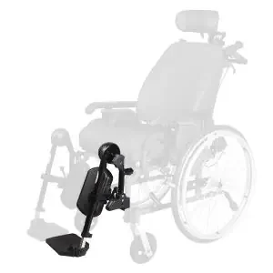 Repose jambe complet 16&Prime; – Gauche – Fauteuil roulant Alto Plus NV Confort