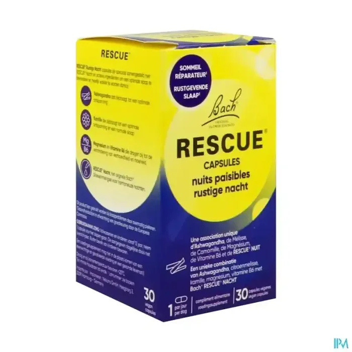 Rescue bach peaceful night capsule 30