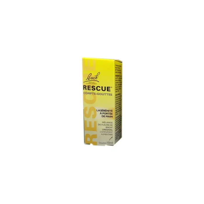 RESCUE COMPTE GOUTTES 10ML BACH