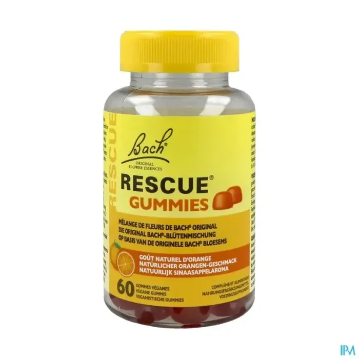 Rescue gummies orange 60