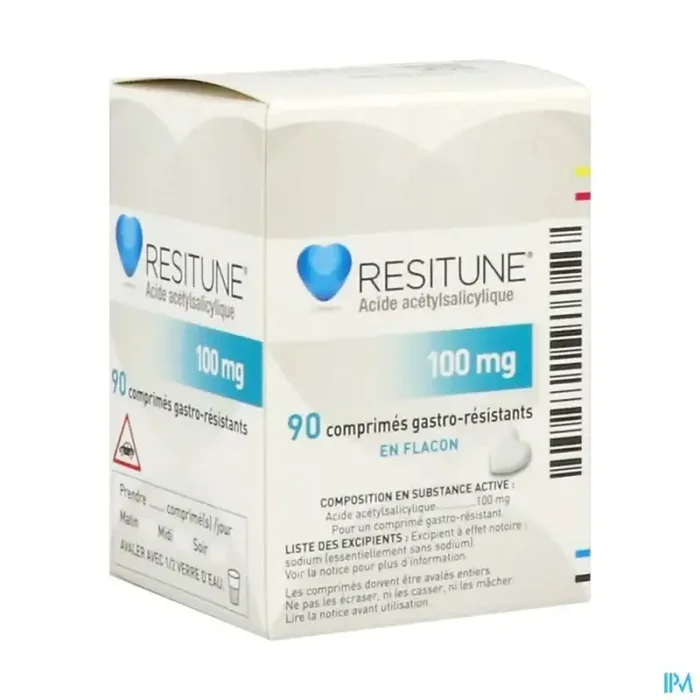 Resitune 100mg comprimé gastroresistant 90