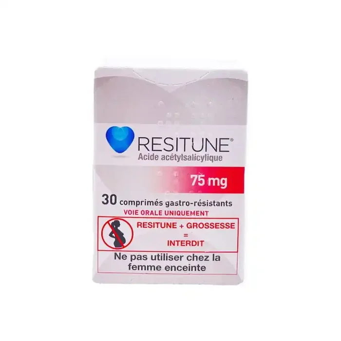 Resitune 75mg 30 comprimes gastro-resistants